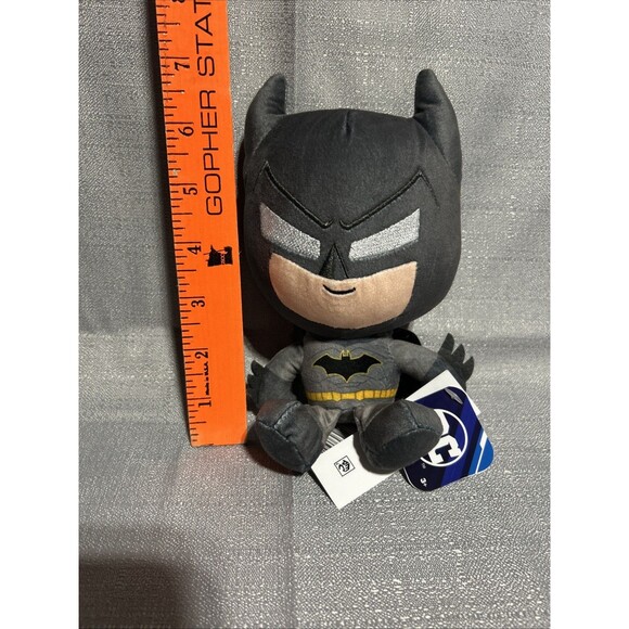 DC Comics Official Justice League Batman 8" Plush Figure Black Gray Superheroes - Picture 3 of 7